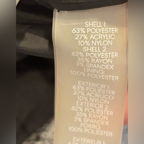 NEW Calvin Klein Tweed Cropped Blazer - Picture 4 of 5